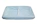 American Baby Company Heavenly Soft Minky Dot Fitted Contoured Changing Pad Cover, Blue Puff, for Boys and Girls