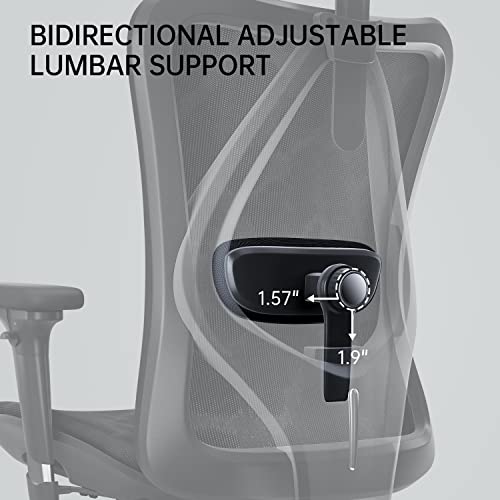 SIHOO Ergonomic Mesh Office Chair, Computer Desk Chair With 3Way