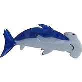 Funny Big Hammerhead Shark Hair Clip,Acetate Claw Clips,Big Hair Clips for Women,Blue