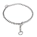 SGODA Chain Dog Training Choke Collar, 23 in, 3.0 mm