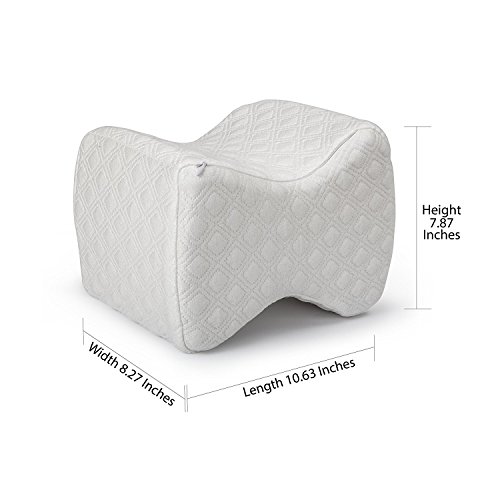 Aeris Knee Pillow for Side Sleepers,Maximum Sciatica,Joint,Hip,Restless
