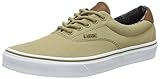 Vans Unisex Era 59 (C&L) Khaki/Material Mix Skate Shoe 10 Men US / 11.5 Women US
