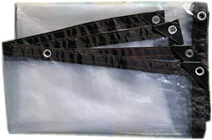 GLP Transparent tarpaulin waterproof and moisture-proof for vegetable greenhouse outdoor patio garden roof terrace Tarpaulin cover cloth 2X4m (Size : 2X3m)