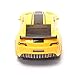 WonderPlay Transforming Toys Bumble Bee Car for Kids, Auto Transforming Auto Robots Action Figure and Toy Vehicles, Realistic Engine Sounds & Beautiful Flash Lights