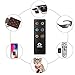Wireless Key Finder, WOHOME Key Tracker Anti-Lost Alarm RF Item Key Locator for Key Chain Tracker Pet Tracker Wallet Tracker Remote Finder (6 Receivers)