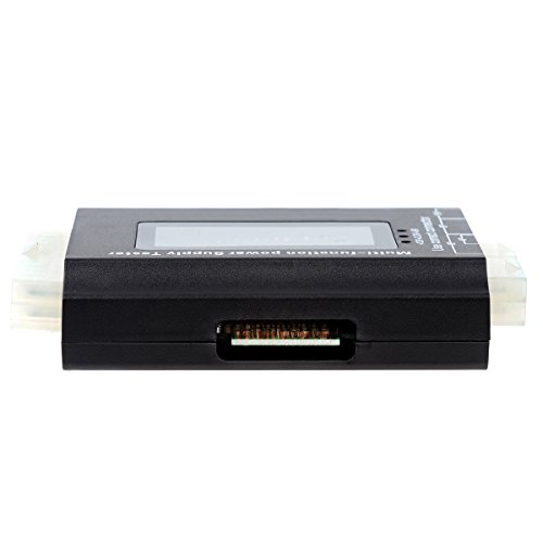 20/24 4/6/8 PIN Computer PC Laptop Power Supply Tester (5th Generation) for ATX, ITX, BTX, IDE,PCI-E HDD,SATA, BYI Connectors,, 1.8'' LCD Screen - Thumbnail 6