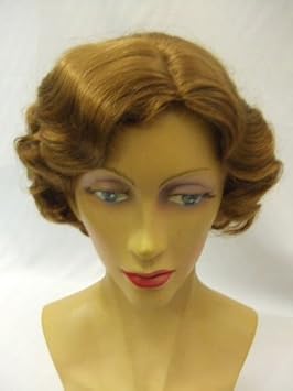 Laceys 1920 S 1930 S Finger Wave Wig 27 Light Brown