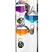Lily's Home® 21 Inch Liquid Galileo Thermometer with Ten Multi-Color Floats and Gold Tags