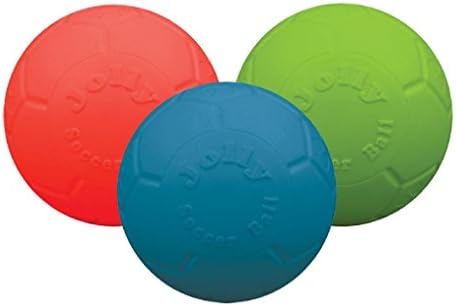 Jolly Soccer Ball Small 6" - Jolly Pets Made Usa Won'T Deflate Fetch Dog Toy