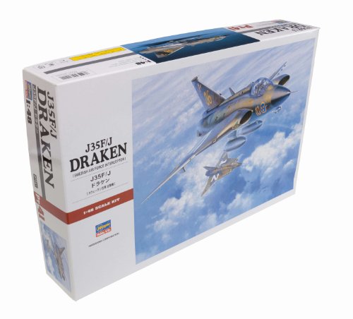 J35-F/J Draken Swedish Interceptor 1/48 Hasegawa