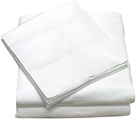 300 Thread Count 100% Cotton Sheet Set, Soft Sateen Weave,Twin Sheets, Deep Pockets,Hotel Collection,Luxury Bedding-Bestseller- Super Sale 100% Cotton, Twin White by Callista Fine Linen