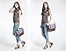 ECOSUSI Stylish Faux Leather Purses Satchel Bag Gifts Ideas
