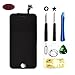 Screen Replacement LCD Display Touch Screen Digitizer Frame Assembly Full Set with Free Tools for iPhone 6 plus(5.5inch) (black-6G-plus)