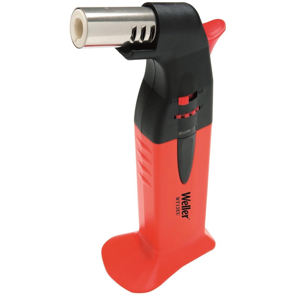 Weller WT13EU Butane Gas Operated Heavy Duty Table Top Torch with Piezo Ignition