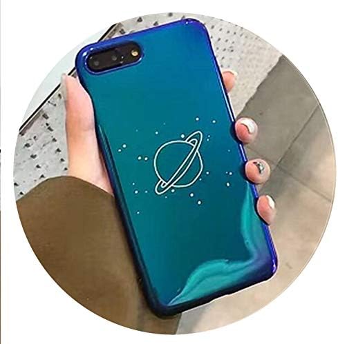 Universe Planet Case for iPhone Xs XR XS Max X 8 7 6 6S Plus Retro Fashion Cartoon Phone Back Cover Cases Gift,2,for iPhone XR