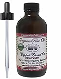 Grapefruit Essential Oil Organic 4 oz 100% Pure Therapeutic Undiluted Steam Distilled Top Grade A for hair skin and perfume By Organic Pure Oils