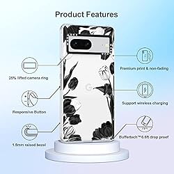 MOSNOVO Case for Google Pixel 7, [Buffertech 6.6ft