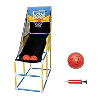 SONGYU Child Indoor Electronic Shooting Machine Basketball Stand Automatic Scoring Basketball Hoop with Ball and Pump Kids Backboard Game Sports Training Toy