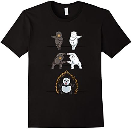 Adorable Panda ShirtsFunny Panda T-Shirt Panda Fusion Gift Shirt Cute Polar Bear