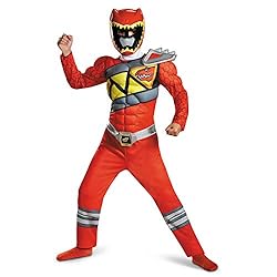 Red Power Rangers Costume for Kids. Official