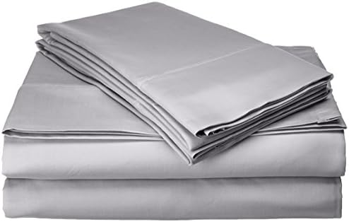 Francois et Mimi 1200 Thread Count Cotton Blend Luxury Deep Pocket Sheet Set (King, White)