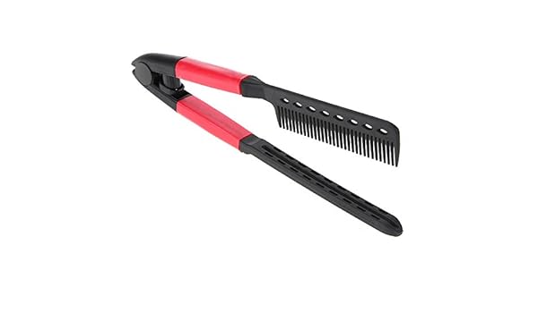 Amazon Com Greatfun Folding V Comb Hair Straightener Hairdressing