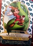 Sorcerers Mask of the Magic Kingdom Game, Walt Disney World - Card #30 - Mickey's Magic Beans