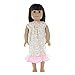 Pink Butterfly Closet Girl and Doll Matching Outfit Clothes - Pajama Nightgown Set for Girl & Doll - Fits American Girl Dolls, Size 10