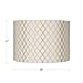 Embroidered Hourglass Lamp Shade 16x16x11 (Spider)