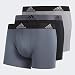 adidas Men's Stretch Cotton Trunk Underwear (3-Pack) primary