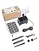 OUSI Solar Water Pump for Pond Solar Water Fountain Pump Solar for Fountain Solar Fountain Pump Kit Outdoor Floating Fountain Pond with Spraying Nozzle for Pond Fountains Ponds Waterfalls (Black 2)
