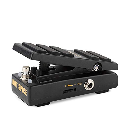 RISHIL WORLD Caline CP-31 DC 9V Black Hot Spice Wah Pedal Switchable 2 in 1 Guitar Effects Pedal Single Item.