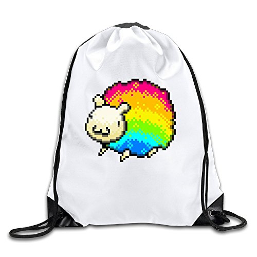Logon 8 Rainbow Sheep Fashion Cord Bag One Size