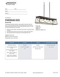 Briarwood Collection 5-Light Coastal Chandelier