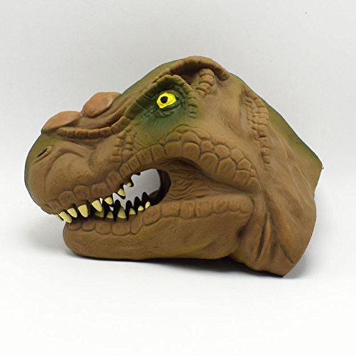 TOYMYTOY Dinosaur Hand Puppet Soft Tyrannosaurus Role Play Toy for Kids