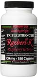 Healthy Origins Razberi-K Raspberry Ketones Capsules, 300 mg, 180 Count