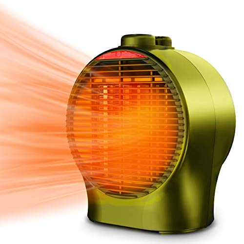 Wall Space Heater, 1500W Mica Wall Electric Heater With Adjustable Thermostat And Silence