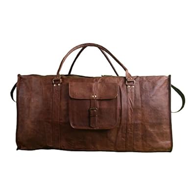 leder duffle bag