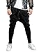 Low Crotch Joggers Harem Pants Stylish Hip Hop Drawstring Slim Fit Sweatpants Trousers