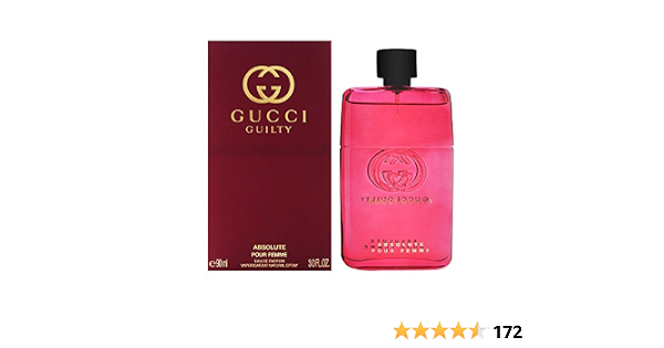 Gucci Guilty Absolute Pour Femme 3.0 oz Eau de Parfum Spray : Beauty \u0026  Personal Care - Amazon.com