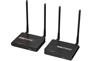 BZB GEAR BZBGEAR 4K 60Hz UHD HDMI 2.0 Wireless Receiver/Trasmitter Extender Kit up to 164ft BG-AIR4KAST