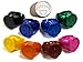 Green Lantern Blackest Night / Brightest Day Set of 9 Power Rings White/Red/Orange/Yellow/Green/Blue/Indigo/Violet/Black by DC Comics