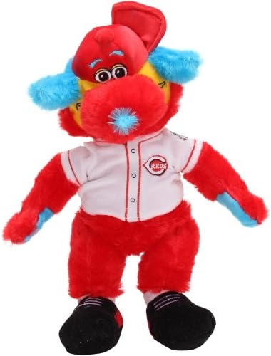 Amazon Com Cincinnati Reds 14 Plush Mascot Gapper Sports Fan Apparel Sports Outdoors