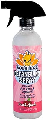 cat fur detangler spray