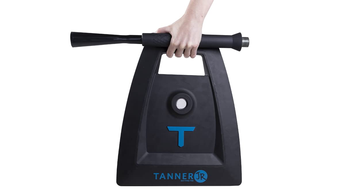 Tanner Jr. Batting Tee for Kids and Toddlers. Durable Youth T Ball Tee T Ball Stand with Easy Height Adjustments and Flexible Rubber Cone. Built to Last. Learn Like Pro on This Tee Ball Tee