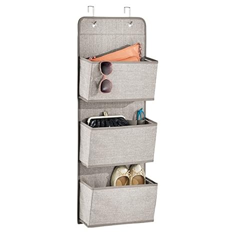 Mdesign Hanging Wardrobe Organisers Hanging Bag Organiser 3
