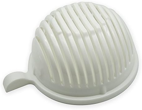 Coolqing BPA-Free Salad Cutter Bowl Food Grade Material 60s Salad Maker Cutter Bowl Vegetable Cutter Bowl Salad Cutter Strainer Easy To Slice Fruit Vegetable In Seconds
