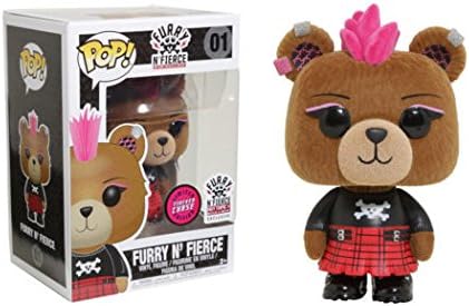 Hot Topic Build A Bear--- Furry N' Fierce -- Flocked Chase w/Pop Protector