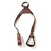 Tough-1 Kids Nylon Slip-On Stirrup Set with Leather Stirrups