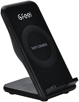 Wireless Charger for Galaxy S7, Portable Fast Charging Stand for iPhone 8 X, S8, S6 Edge Plus, Note 5,Note 4